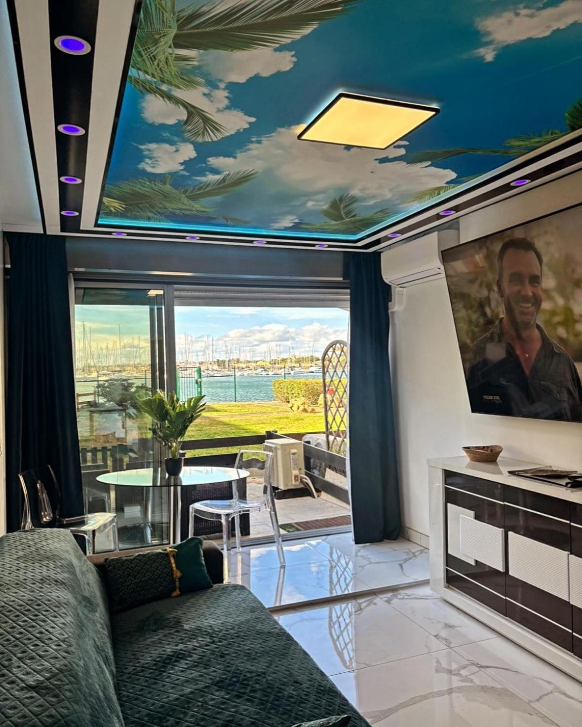 Studio Prestige Avec Terrasse, Ile Des Pecheurs, Vue Port Agde Esterno foto